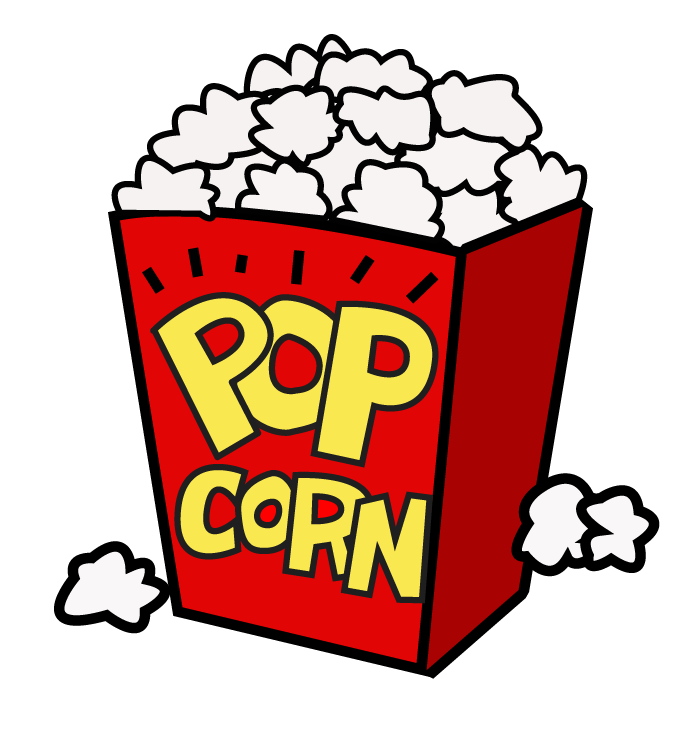 Clip Art Bowl Of Popcorn Clipart