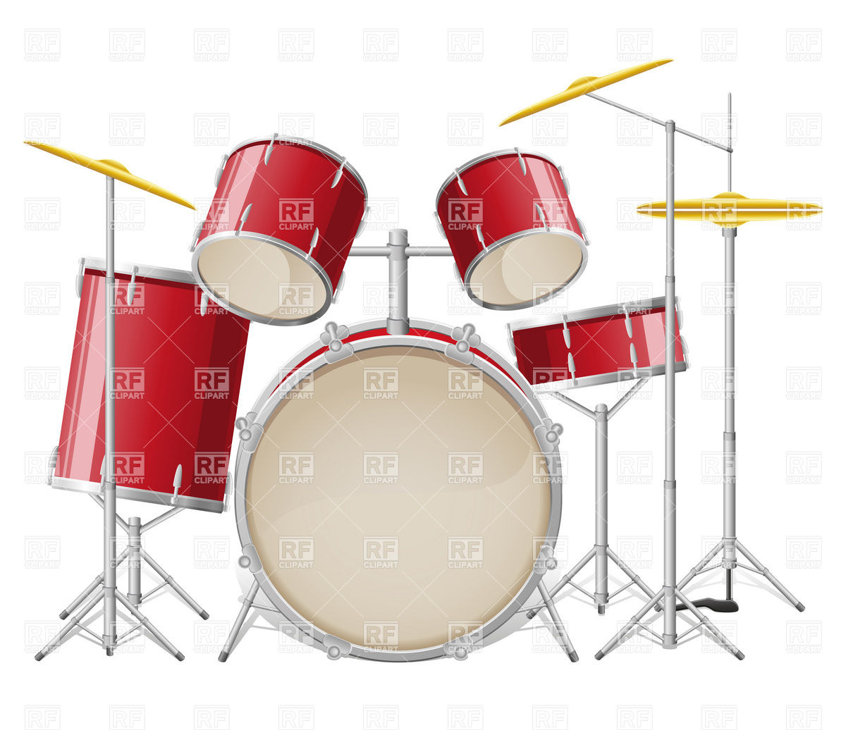Clipart Catalog Objects Drum Kit Download Royalty Free Vector Clipart