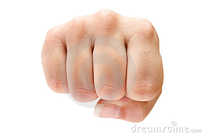Fist Royalty Free Stock Photography   Image  4129807
