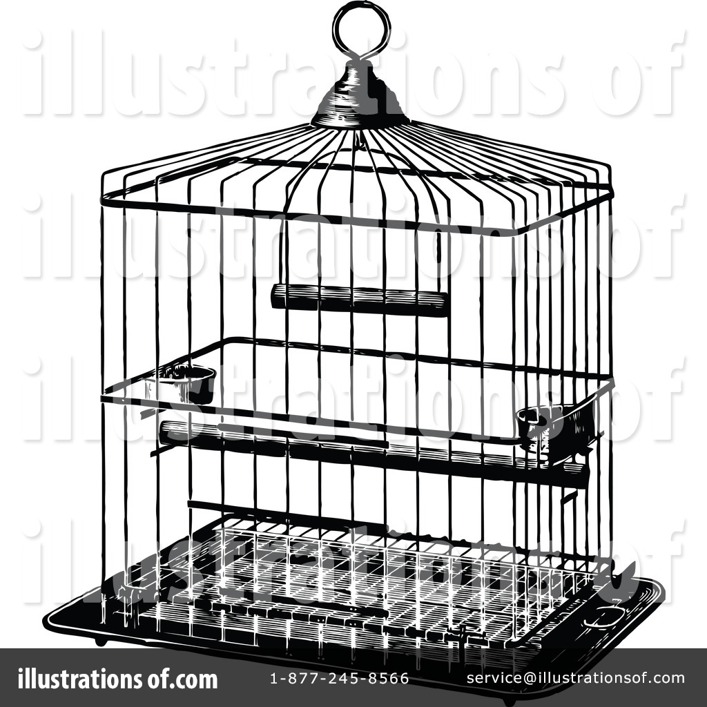 Free  Rf  Bird Cage Clipart Illustration  1120871 By Prawny Vintage