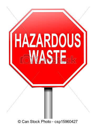 Hazardous Waste Clipart Hazardous Waste Concept    Csp15   