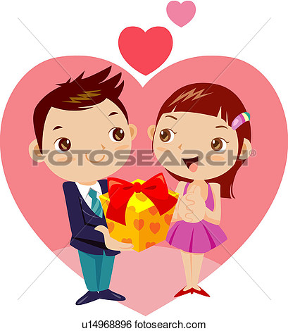 Love Two People Happiness Anniversary  Fotosearch   Search Clipart
