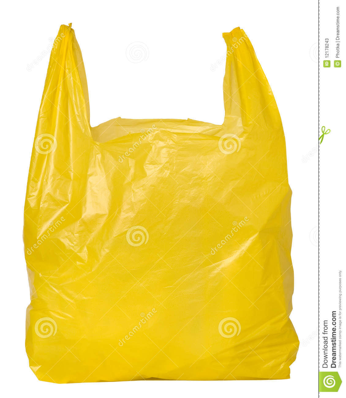 More Similar Stock Images Of   Yellow Plastic Bag  