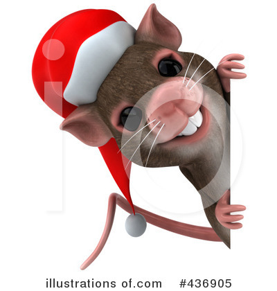 Royalty Free  Rf  Christmas Mouse Clipart Illustration  436905 By