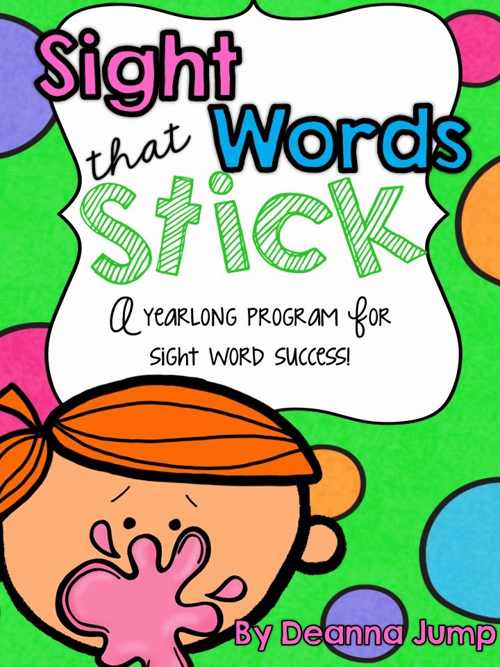 Sight Words That Stick  A Year Long Sight Word Program