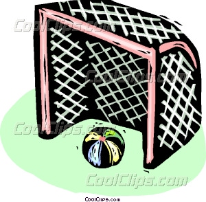 Soccer Goal Net Vector Clip Art