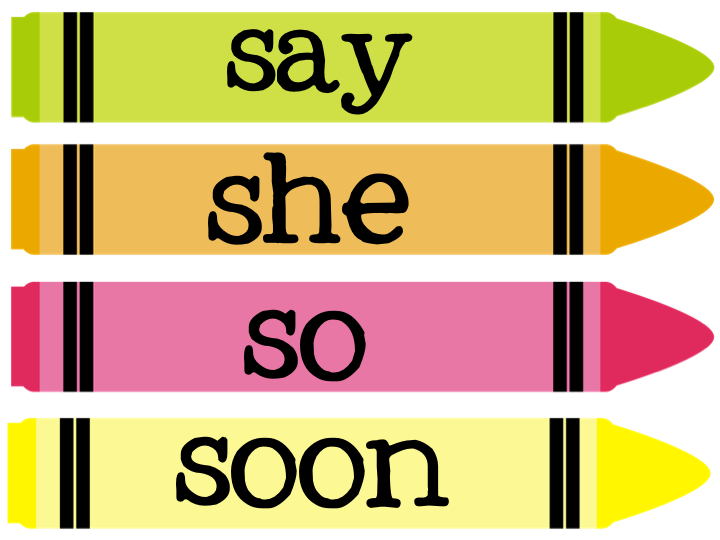Used Pink For The Background On All The Consonants And Green For The