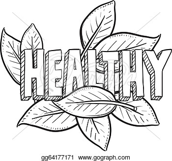 Vector Stock   Healthy Food Sketch  Stock Clip Art Gg64177171