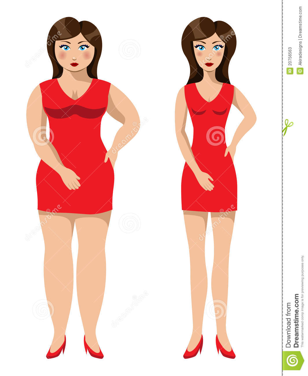 Weight Loss Before And After Clipart And After A Weight Loss