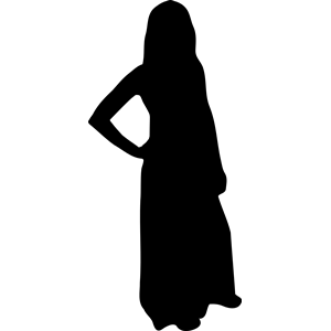 Woman Silhouette Clipart Cliparts Of Woman Silhouette Free Download    