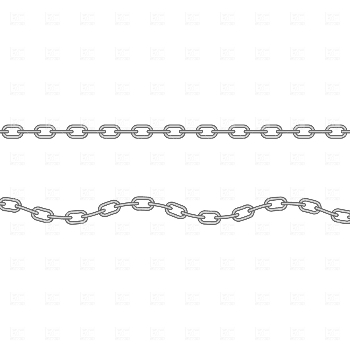 Chain Undulating Border 737 Borders And Frames Download Royalty