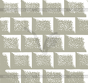Drawing Old Stone Wall   Vector Clipart