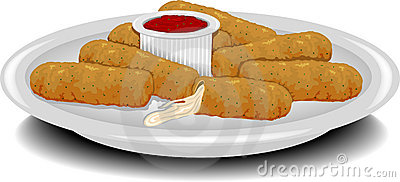 Fried Cheese Sticks Royalty Free Stock Photography   Image  5927447