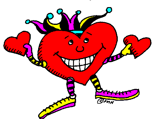 Heart Character  In Color    Clip Art Gallery