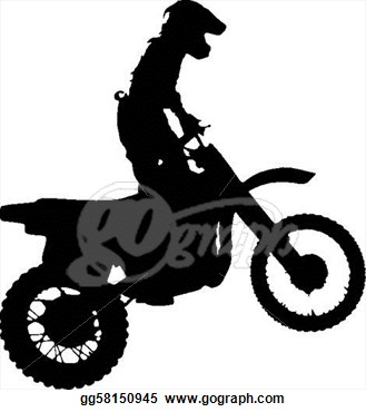Motocross Bikes Silhouette Clipart   Cliparthut   Free Clipart