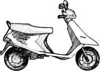 Motorcycle Clipart Scooter