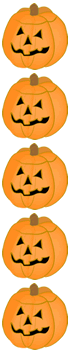 Pumpkin Jack O Lantern Clip Art Borders Halloween Border Graphics