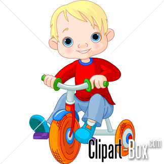Related Kid On A Bike Cliparts