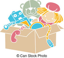 Toy Box Illustrations And Clipart  8532 Toy Box Royalty Free