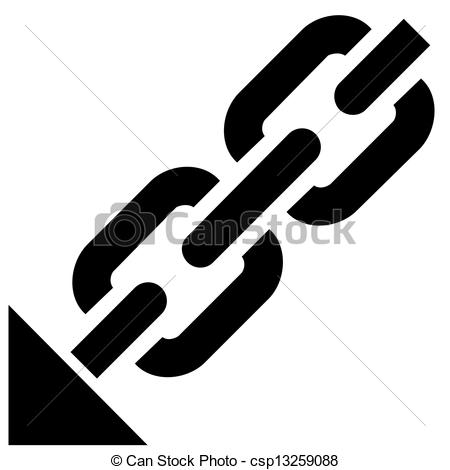 Vector Of Chain Link Csp13259088   Search Clip Art Illustration
