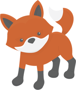 Add This Cute Little Fox To A Sweet Little Valentine Or To A Birthday