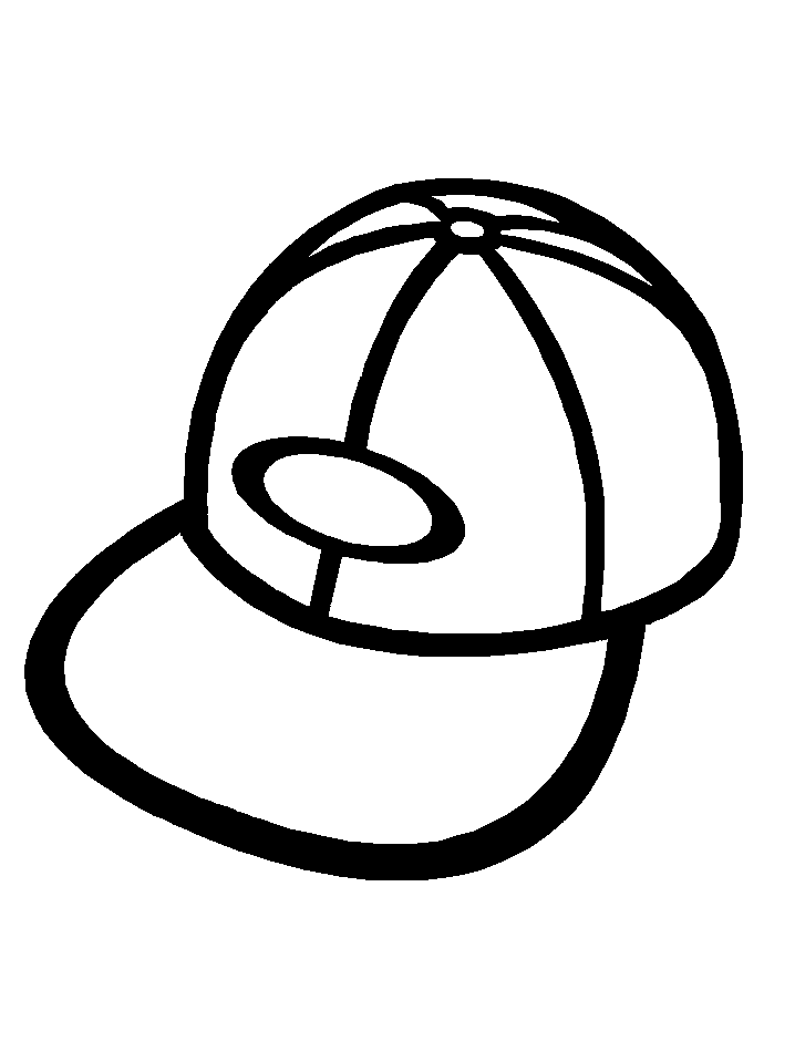 Baseball Hat Coloring Page Free Cliparts That You Can Download To