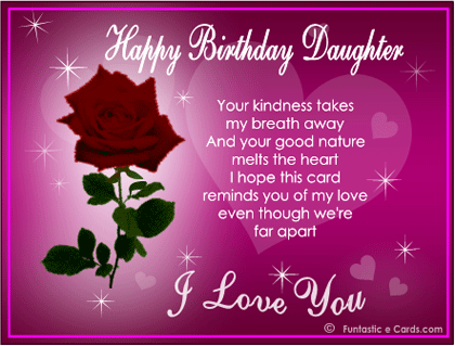 Birthday Wishes For Daughter Messages Greetings And Wishes   Messages    