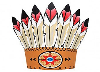 Brave Eagle Indian Chief Headdress Souza For Kids   Kids Shop The