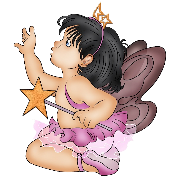 Cute Baby Angel Clipart Cute Cartoon Fairies Clip Art