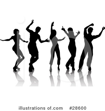 Dancing Clipart  28600 By Kj Pargeter   Royalty Free  Rf  Stock    
