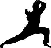 Martial Art   Royalty Free Clip Art