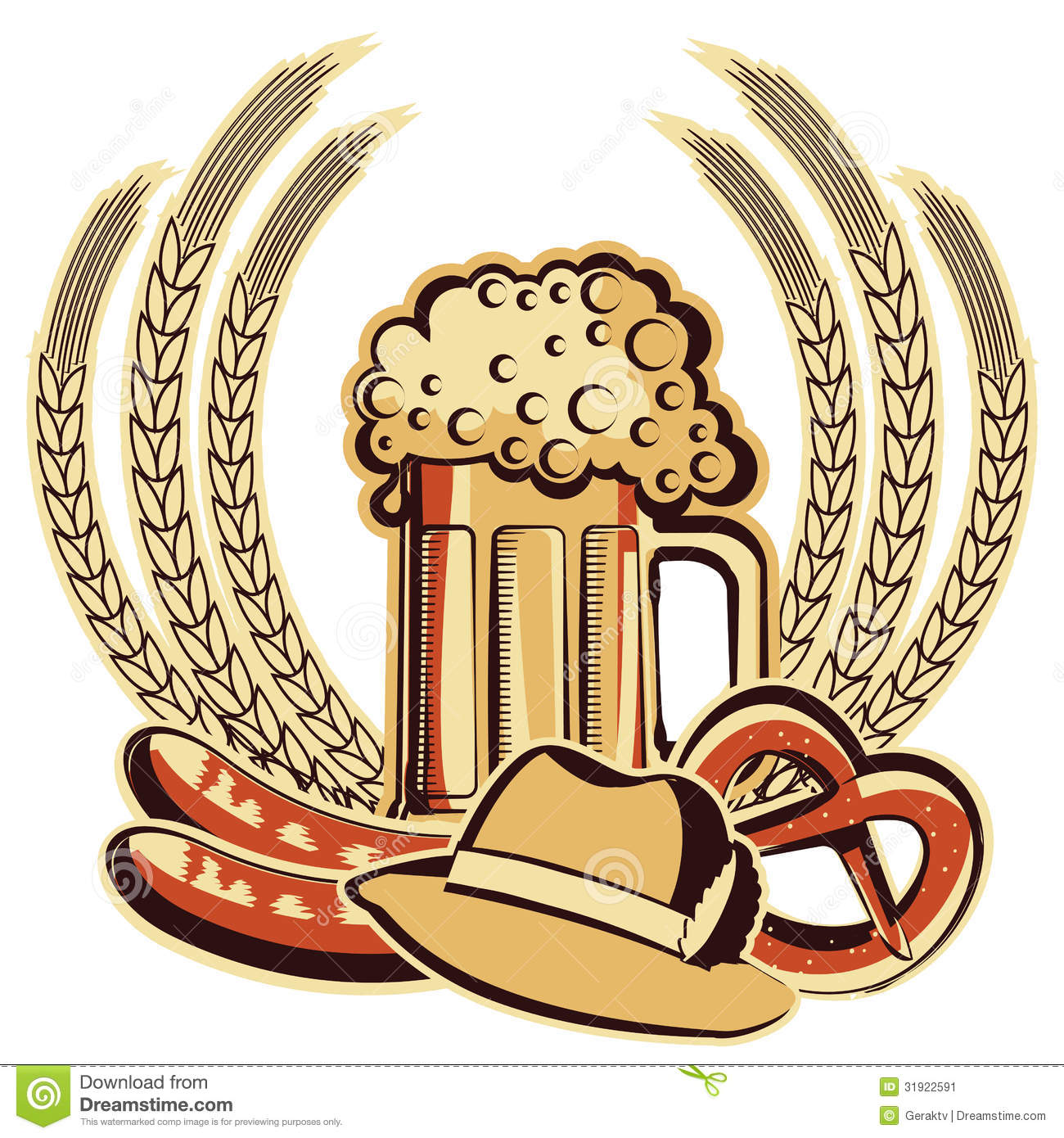Oktoberfest Hat Clipart Beer Oktoberfest Symbol