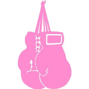 Pink Childrens Boxing Gloves   Clipart Best
