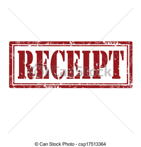 Receipt Clipart Receipt Stamp Stock