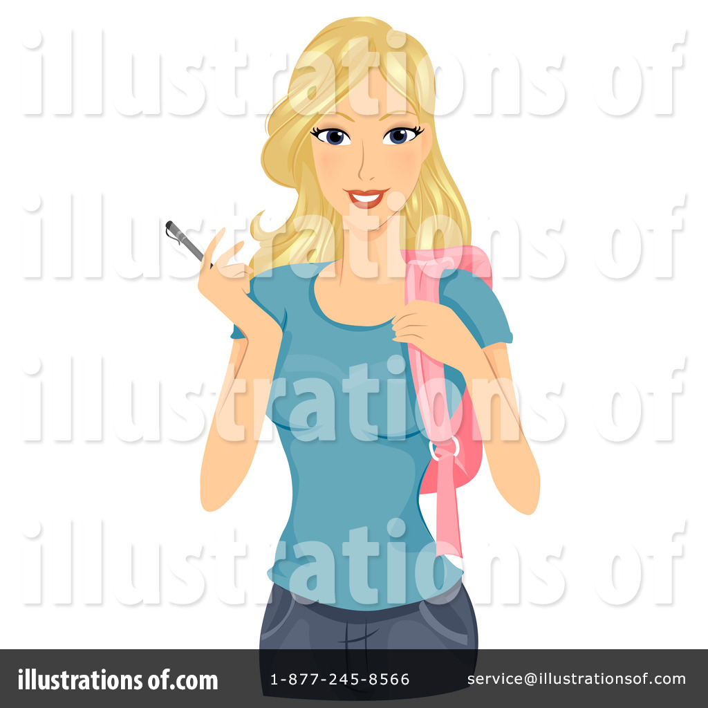 Royalty Free  Rf  College Student Clipart Illustration  226148 By Bnp