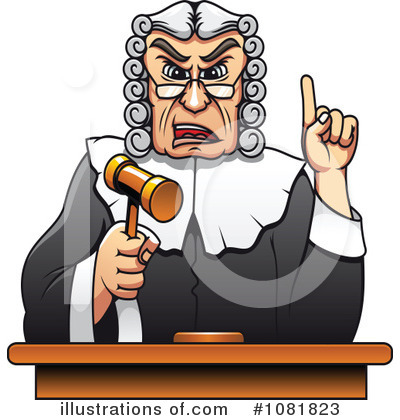 Royalty Free  Rf  Judge Clipart Illustration By Seamartini Graphics