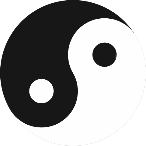 Tai Chi Tu By Atomik   Taichitu Symbol  Taoist Symbol Of Yin Yang