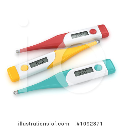 Thermometer Clipart  1092871   Illustration By Bnp Design Studio