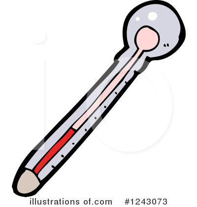 Thermometer Clipart  1243073   Illustration By Lineartestpilot