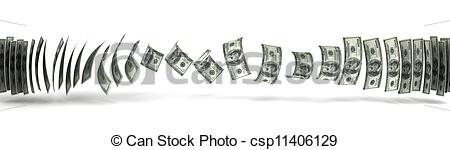 Clip Art Of Money Transfer Concept Isolated Csp11406129   Search    