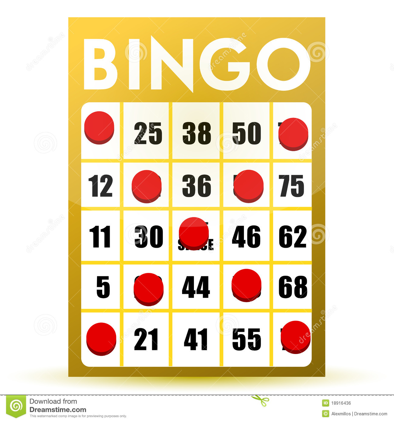 Clipart Bingo Card More May