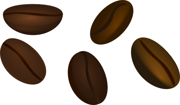 Coffee Beans Clip Art At Clker Com   Vector Clip Art Online Royalty