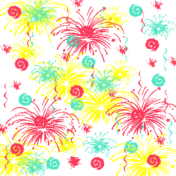 Fireworks Background Or Printable Origami Paper