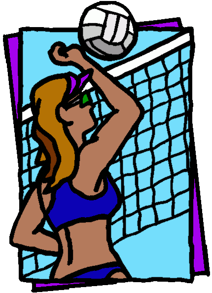 Free Volleyball Clipart    Download Free Volleyball Related Sports