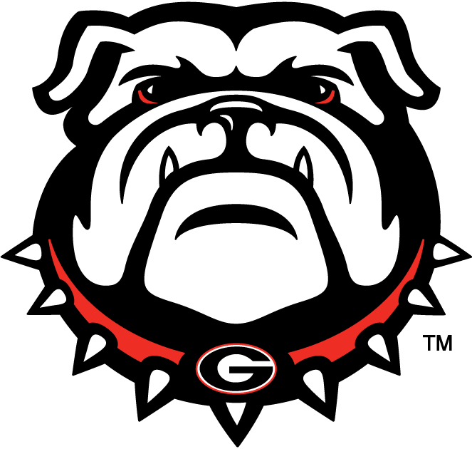 Georgia Bulldogs Secondary Logo   Ncaa Division I  D H   Ncaa D H    