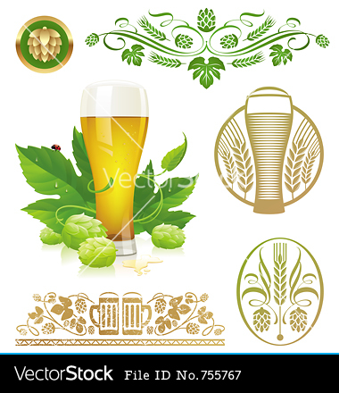 Hops And Barley Clipart Image Search Results