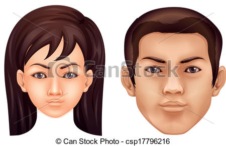 Human Face Csp17796216   Search Clipart Illustration Drawings And