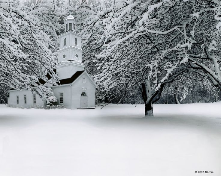 Images Of Country Church Clipart Winter Church Wallpaper Winter Church