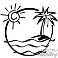 Summer Vacation Clipart Black And White   Clipart Panda   Free Clipart