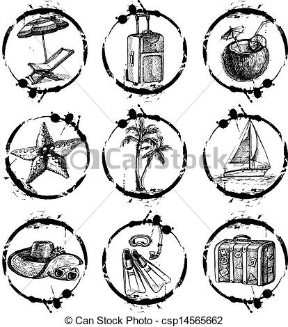 Travel Clip Art Black And White Images   Pictures   Becuo